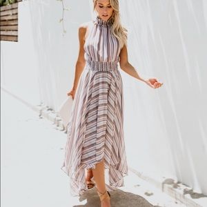 Hi low maxi dress size Small